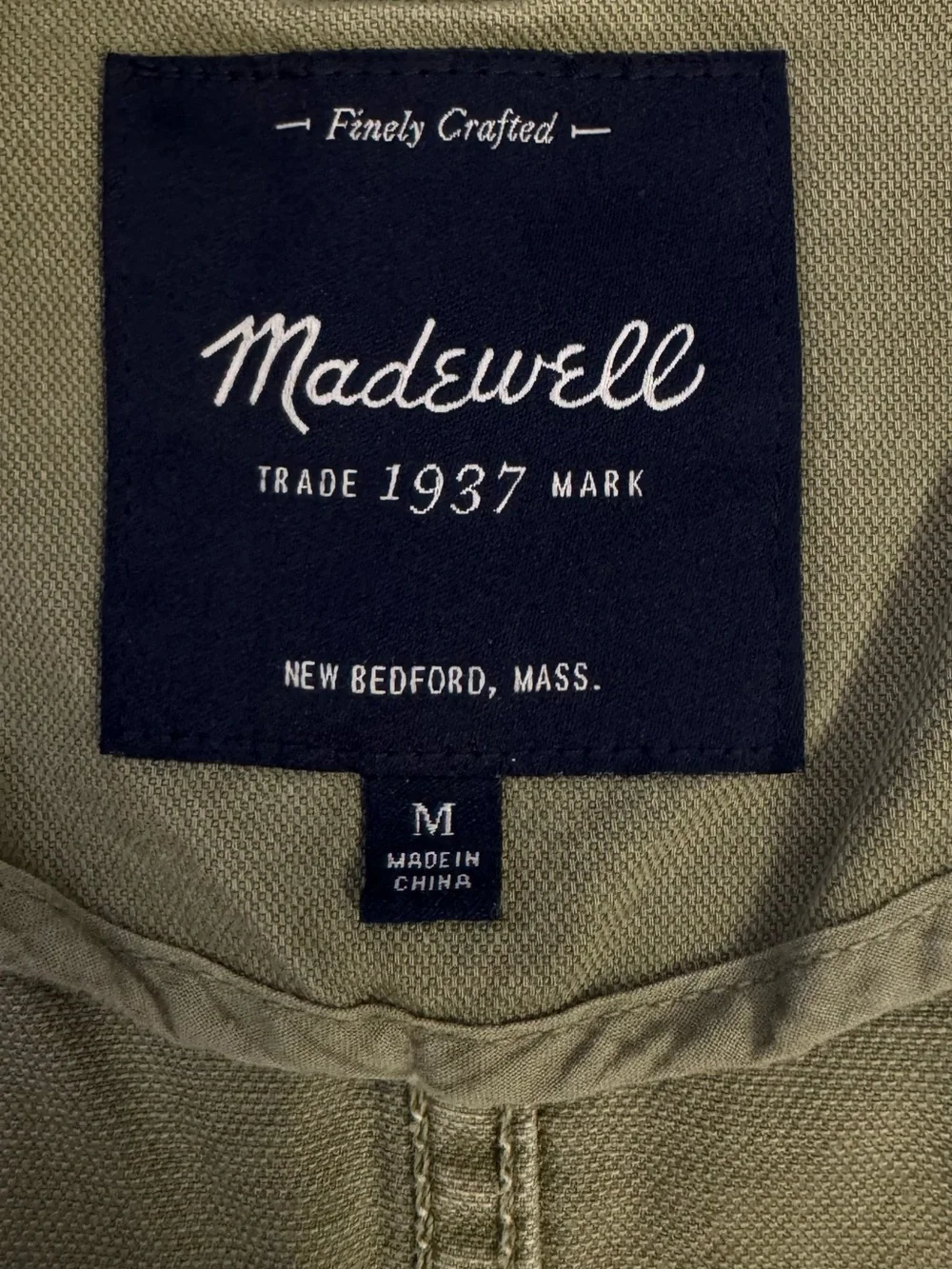 Madewell lightweight utility